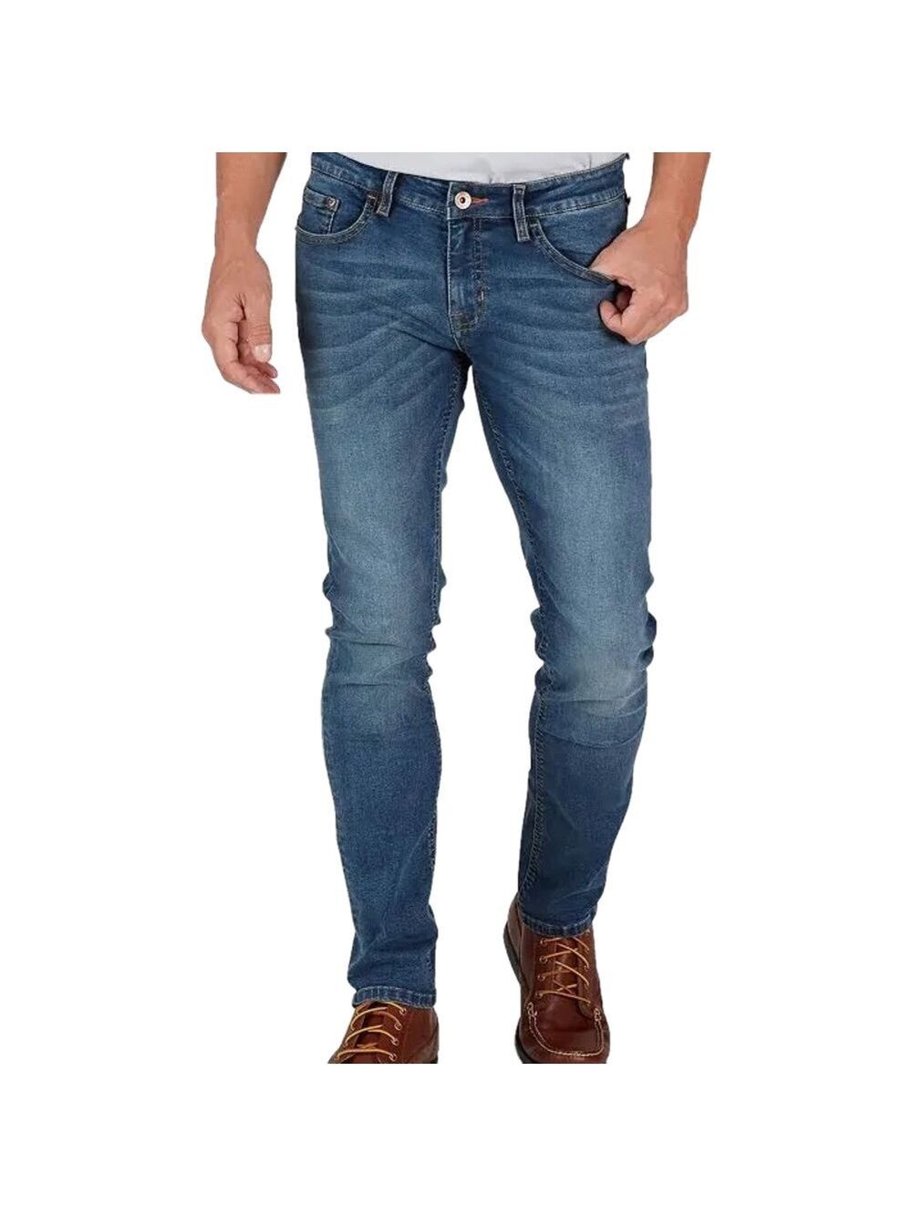 Mens Weatherproof Vintage Slim Straight Jeans Size 36X30
